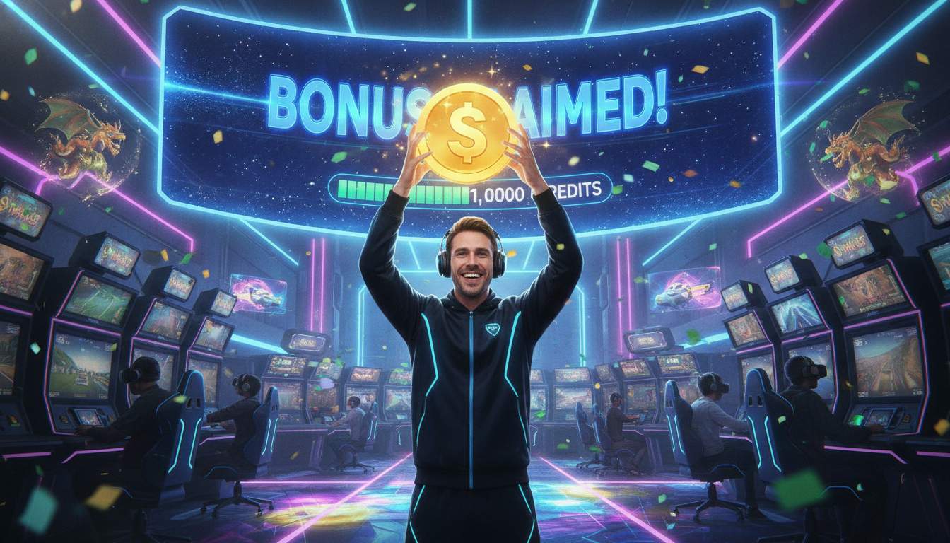 Reclamando un bono en el casino